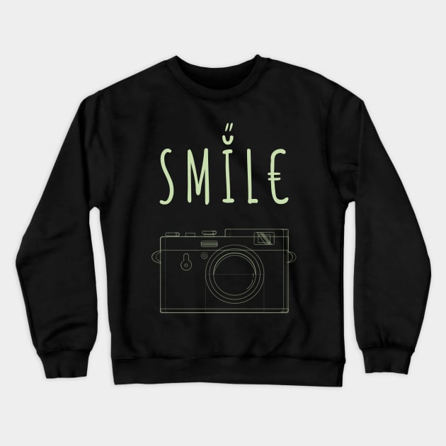 Smile for a picture Crewneck Sweatshirt by pribellafronte